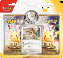 Load image into Gallery viewer, Pokemon 30th Celebration 2 Pack Blister