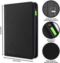 Load image into Gallery viewer, Vault X 9-Pocket eXo-Tec® Zip Binder