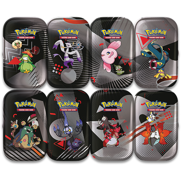 Black Bolt & White Flare Unova Mini Tins
