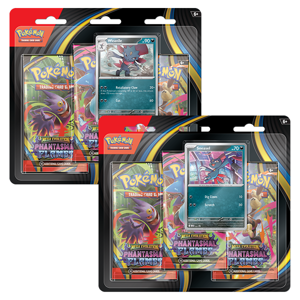 Phantasmal Flames 3 Pack Blister