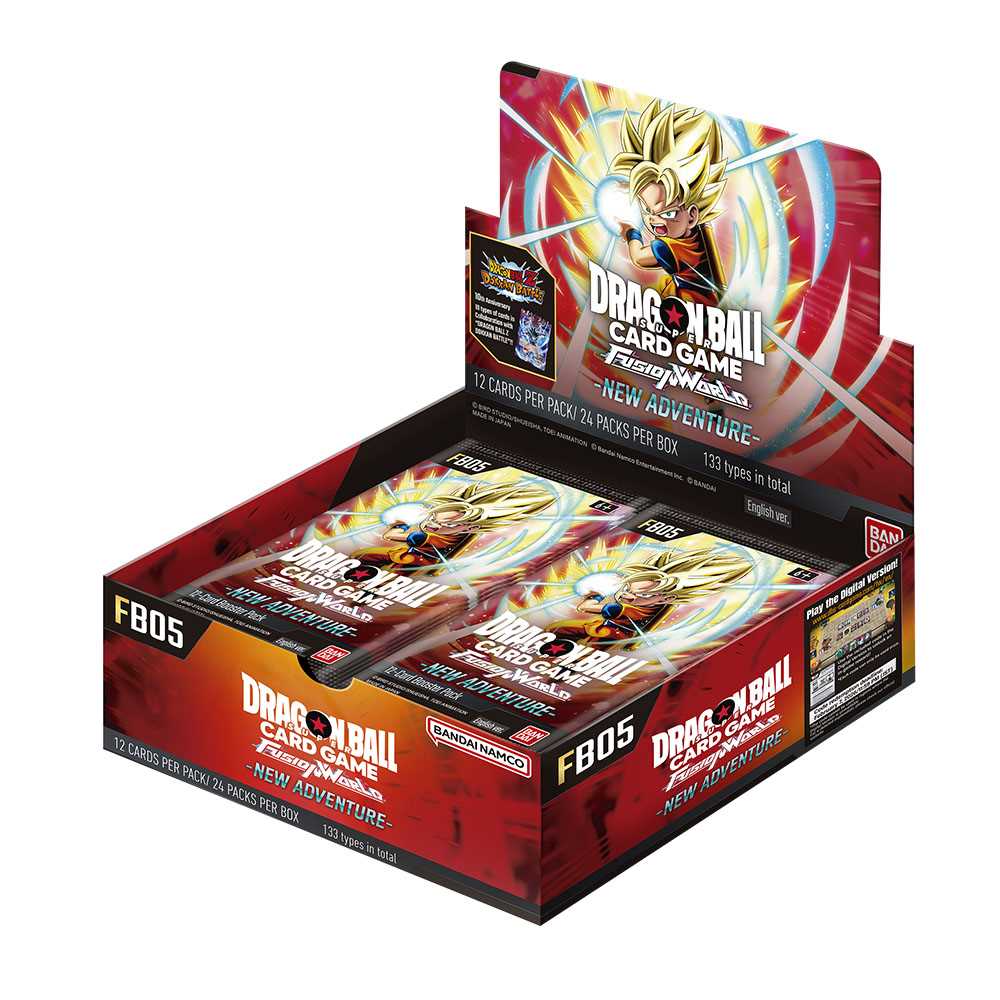 Dragon Ball Super CG: Fusion World New Adventure Booster Box FB05